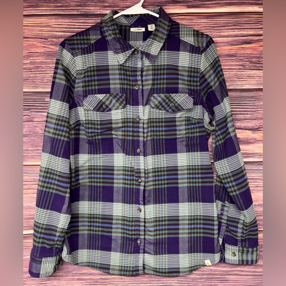 L.L. Bean Flannel Shirt M
